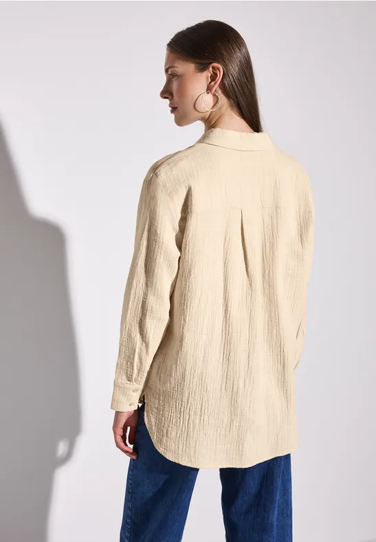 Hemdbluse mit Brusttaschen