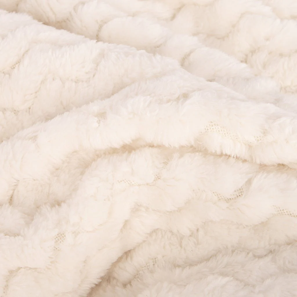 Manta ZigZag Natural 170x220 ALASKA