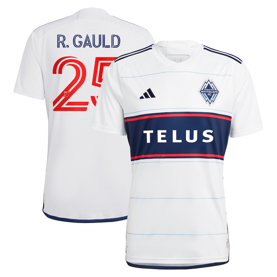 Ryan Gauld Vancouver Whitecaps FC adidas 2023 Bloodlines Replica Player Jersey - White