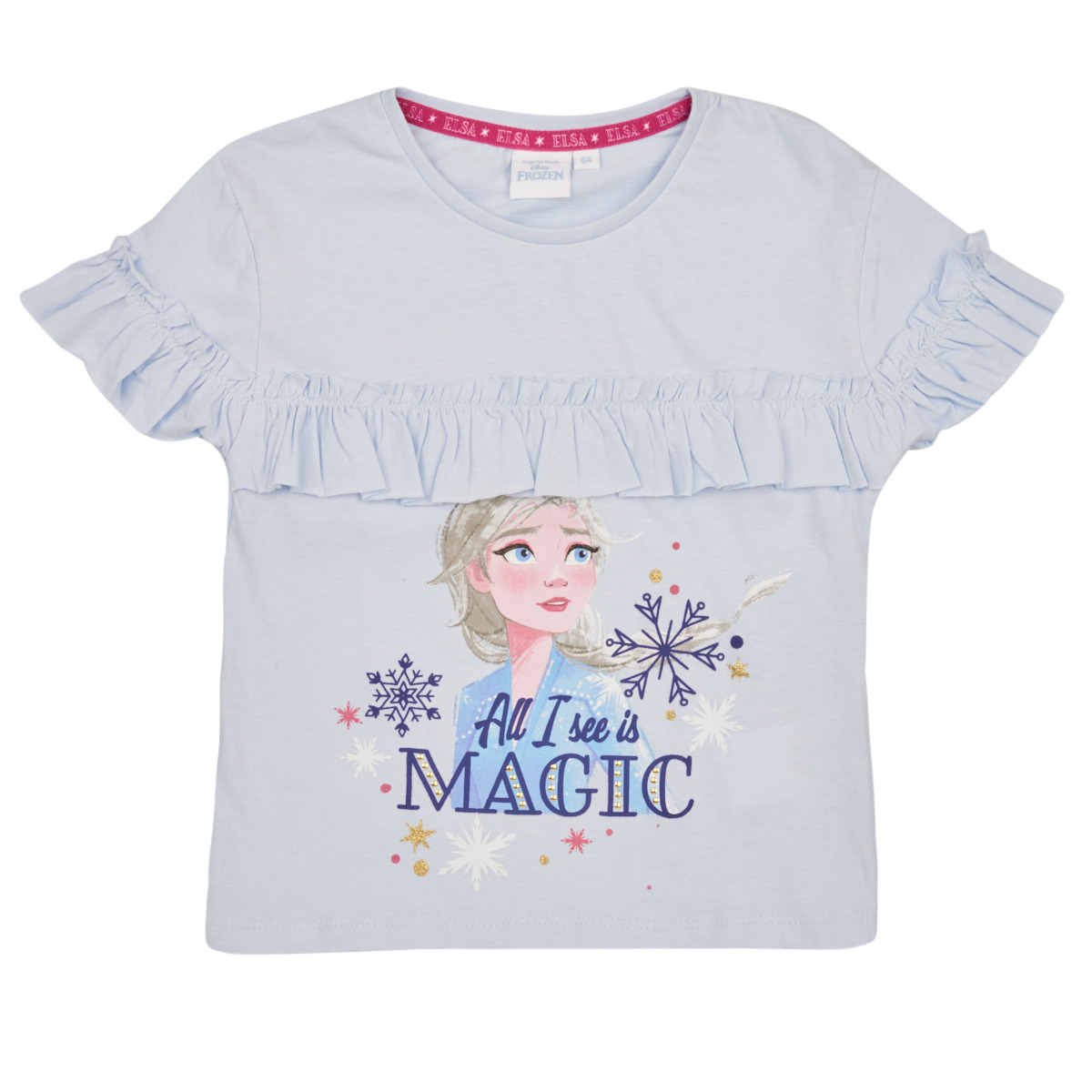 TEAM HEROES  - T-SHIRT LA REINE DES NEIGES - Blue