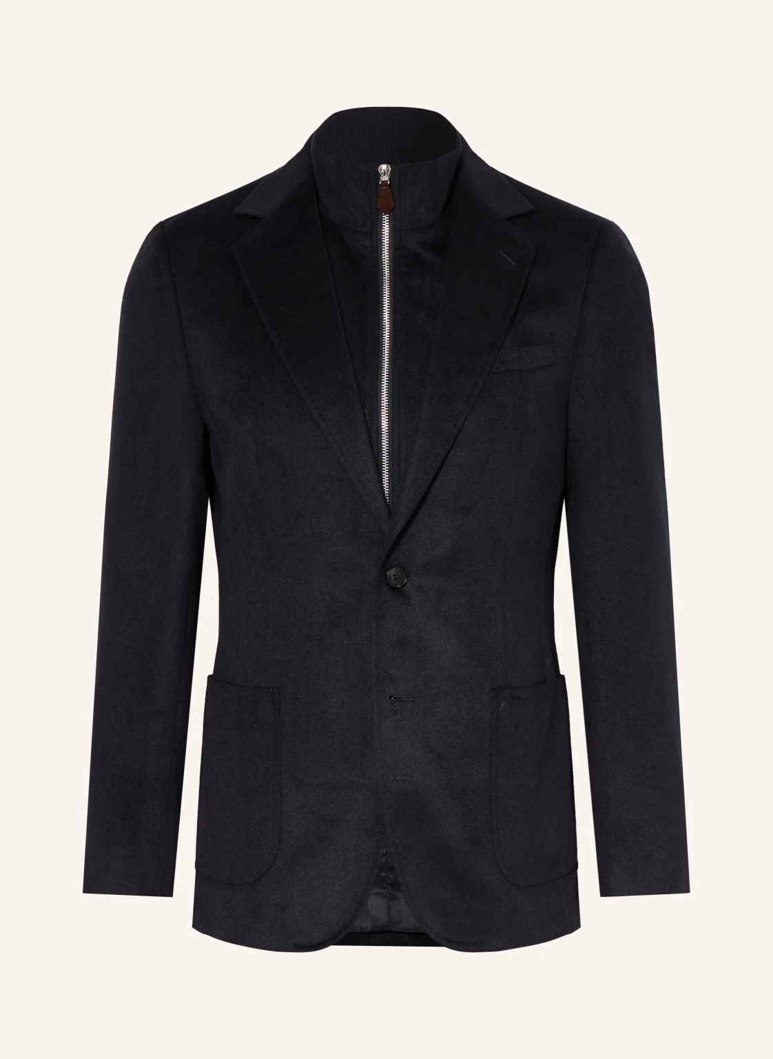 REISS Sakko PATCH Tailored Fit mit herausnehmbarer Blende