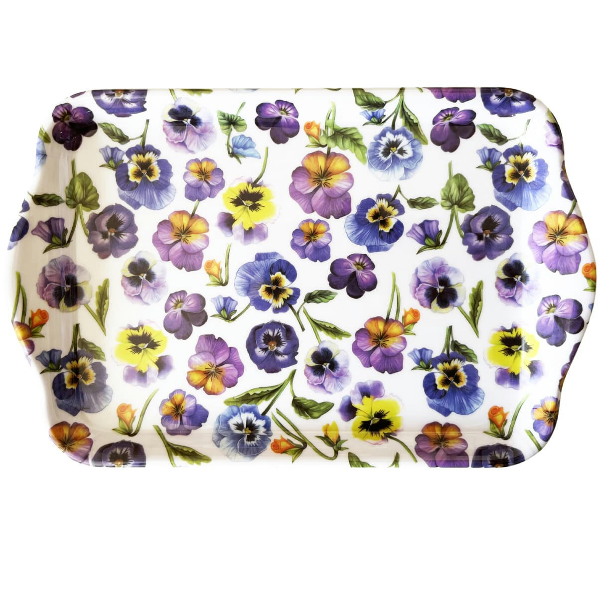 PENSÉES - Mini plateau rectangulaire 20,5x13,5cm