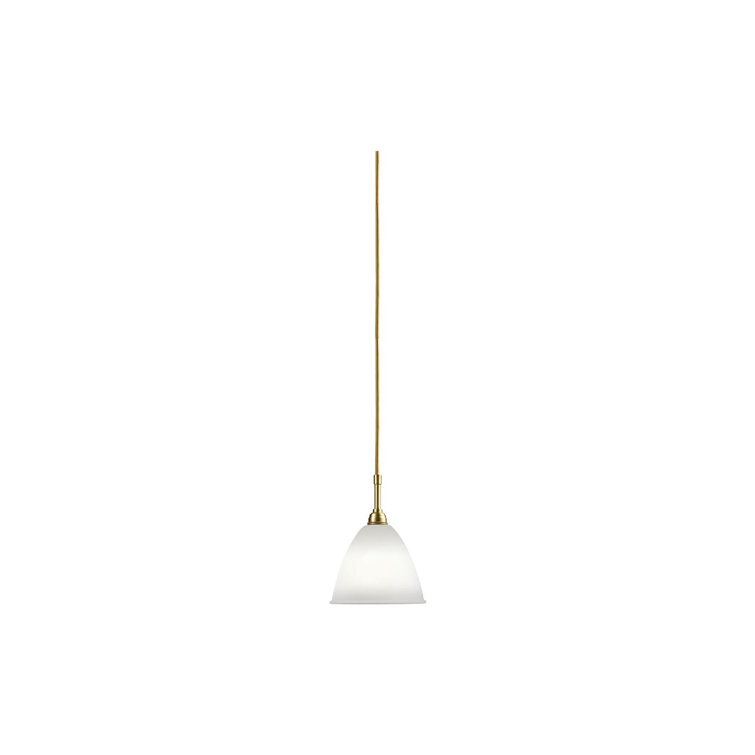 Bestlite BL9 Pendant, bone china/brass