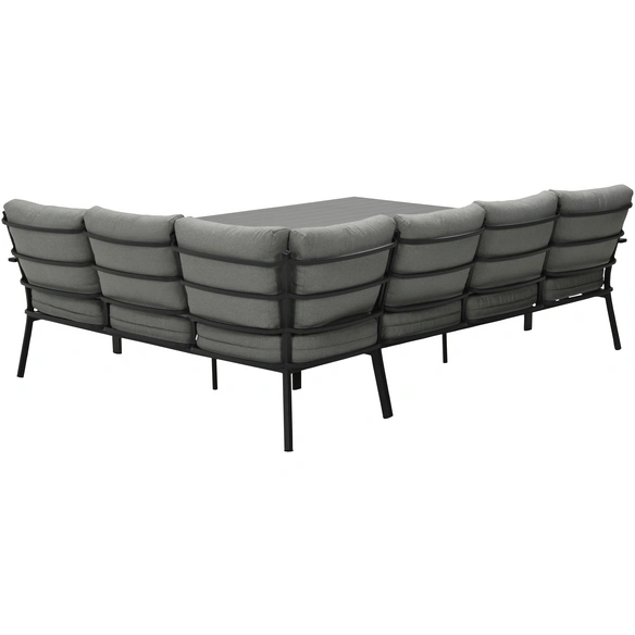 Loungeset »Sergio«, 5 Sitzplätze, Aluminium, inkl. Auflagen