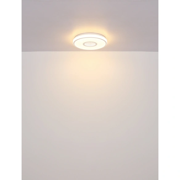 Deckenleuchte »ASTANIA«, D: 38 cm,1200lm, Metall, weiß, 3D-Effekt, inkl. Leuchtmittel