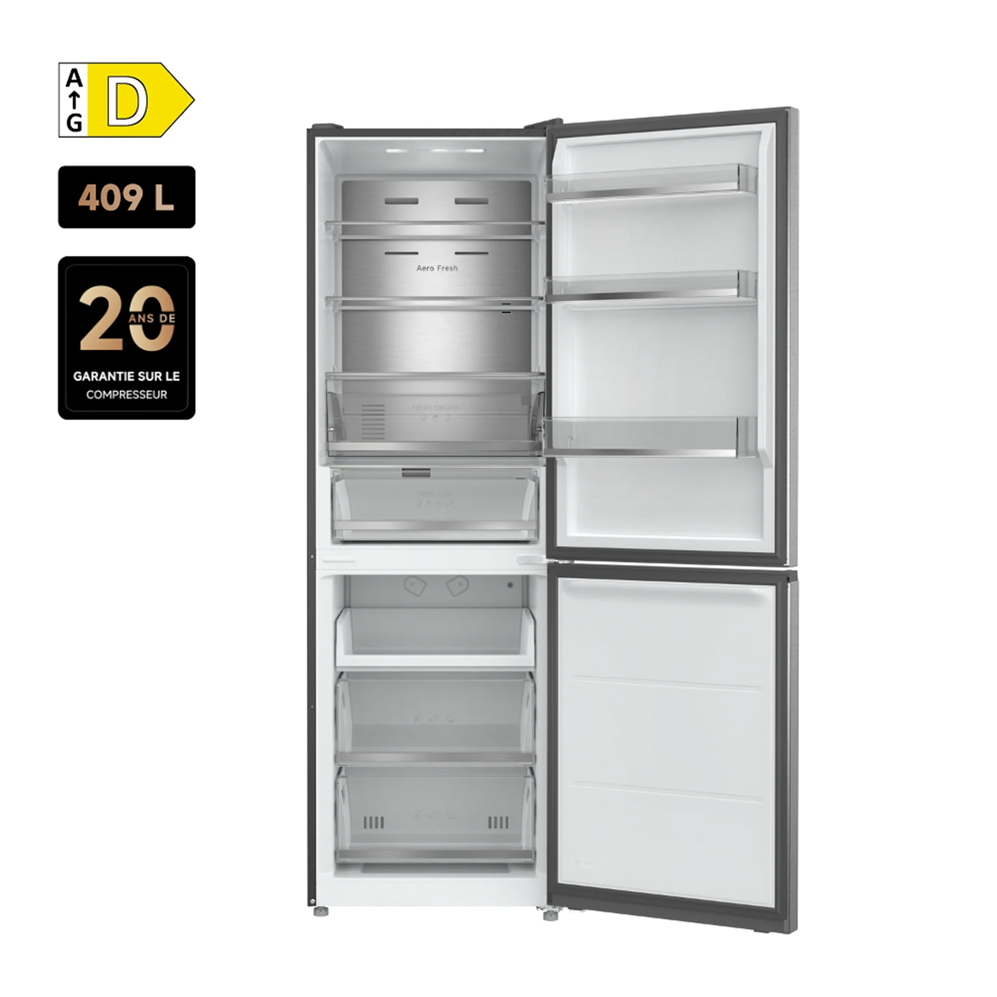 Réfrigérateur Dreame Mega Pro 409 L-Classe D
