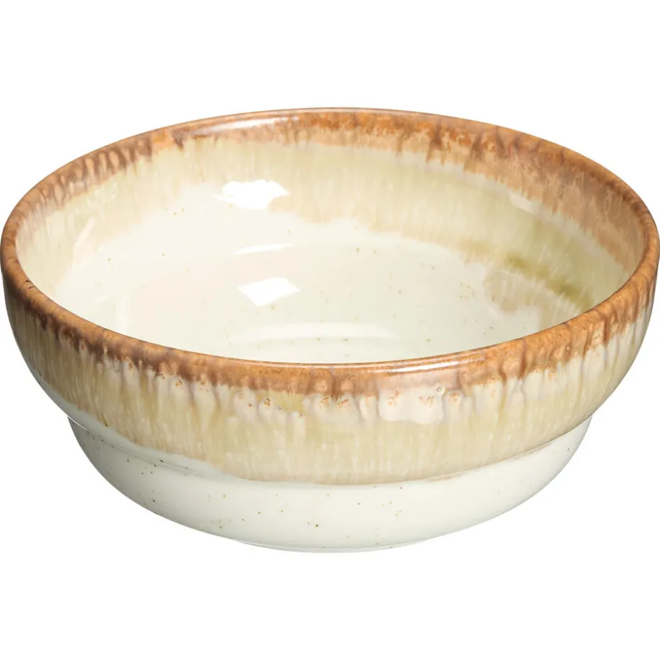 Kwantum Schalen | Schalen | Schaal Mickel  – ⌀13cm Beige