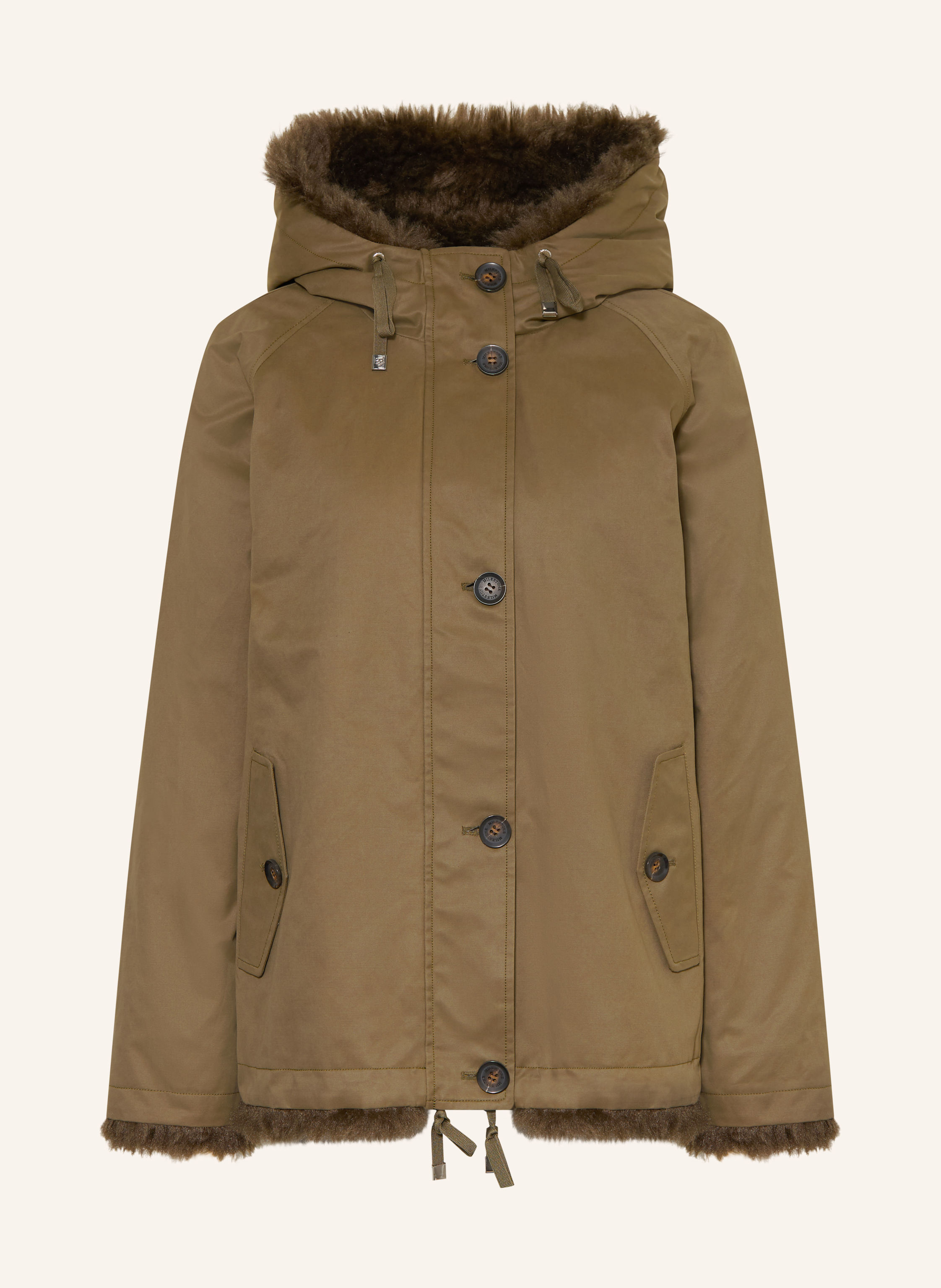 MILESTONE Parka MSTASSIA mit Kunstfell