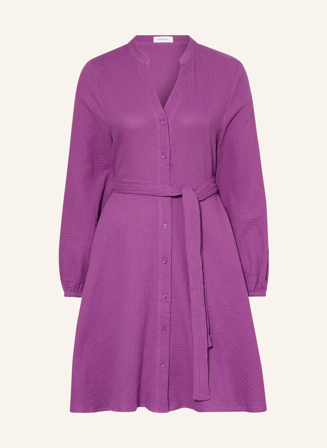 darling harbour Hemdblusenkleid aus Musselin