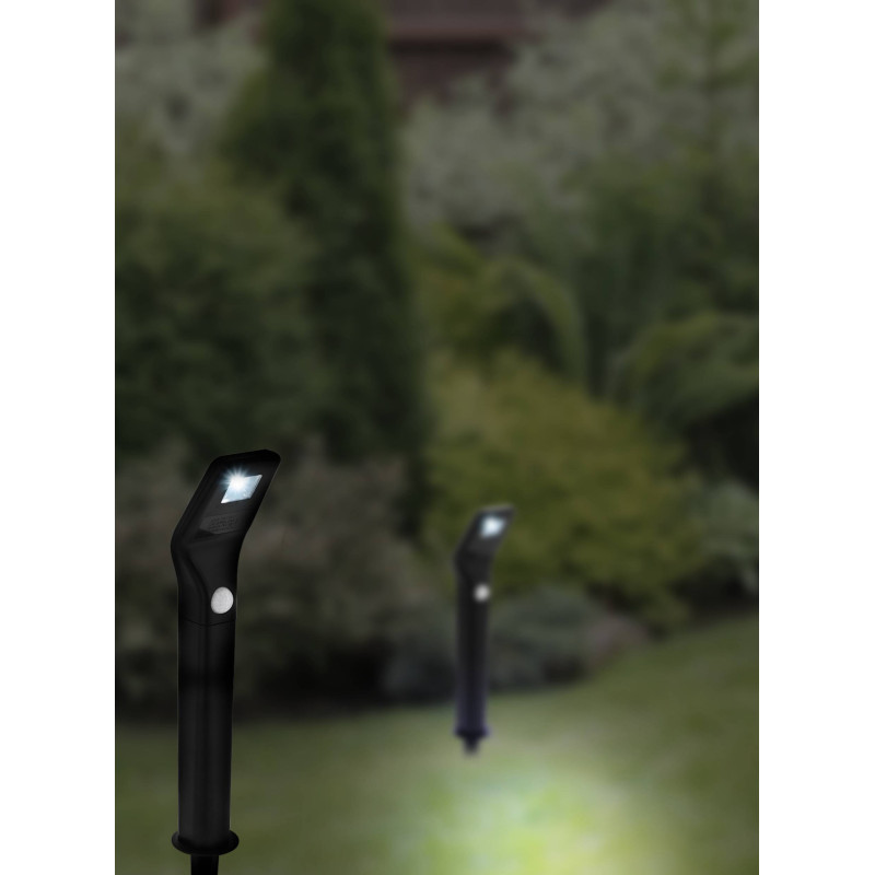 Spot extérieur LED solaire à planter 0,5 W 2 pièces EGLO