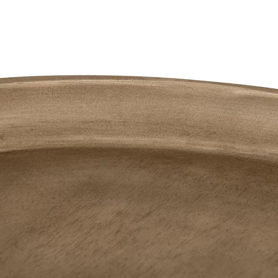 Lewis & Loft Salontafel Luus - FSC?mangohout - Rond ?80 - Naturel mat