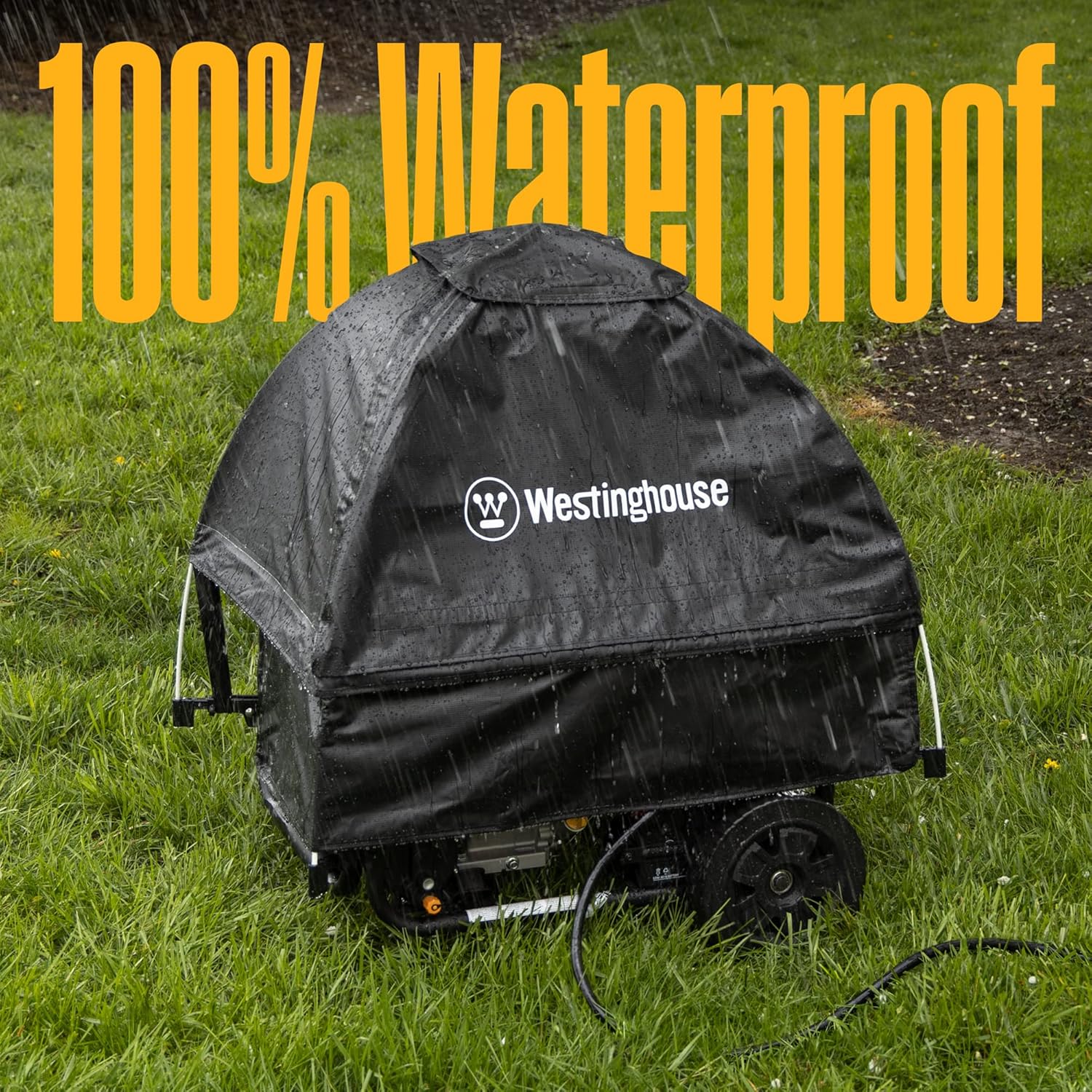 Westinghouse WGenTent Generator Running Cover for Open Frame Generators Black