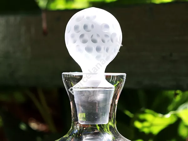 Kpl. szklanek do whisky 0,28 L (4szt)   karafka 0,5L (1szt) Krosno - Golf 44.KPL.1621