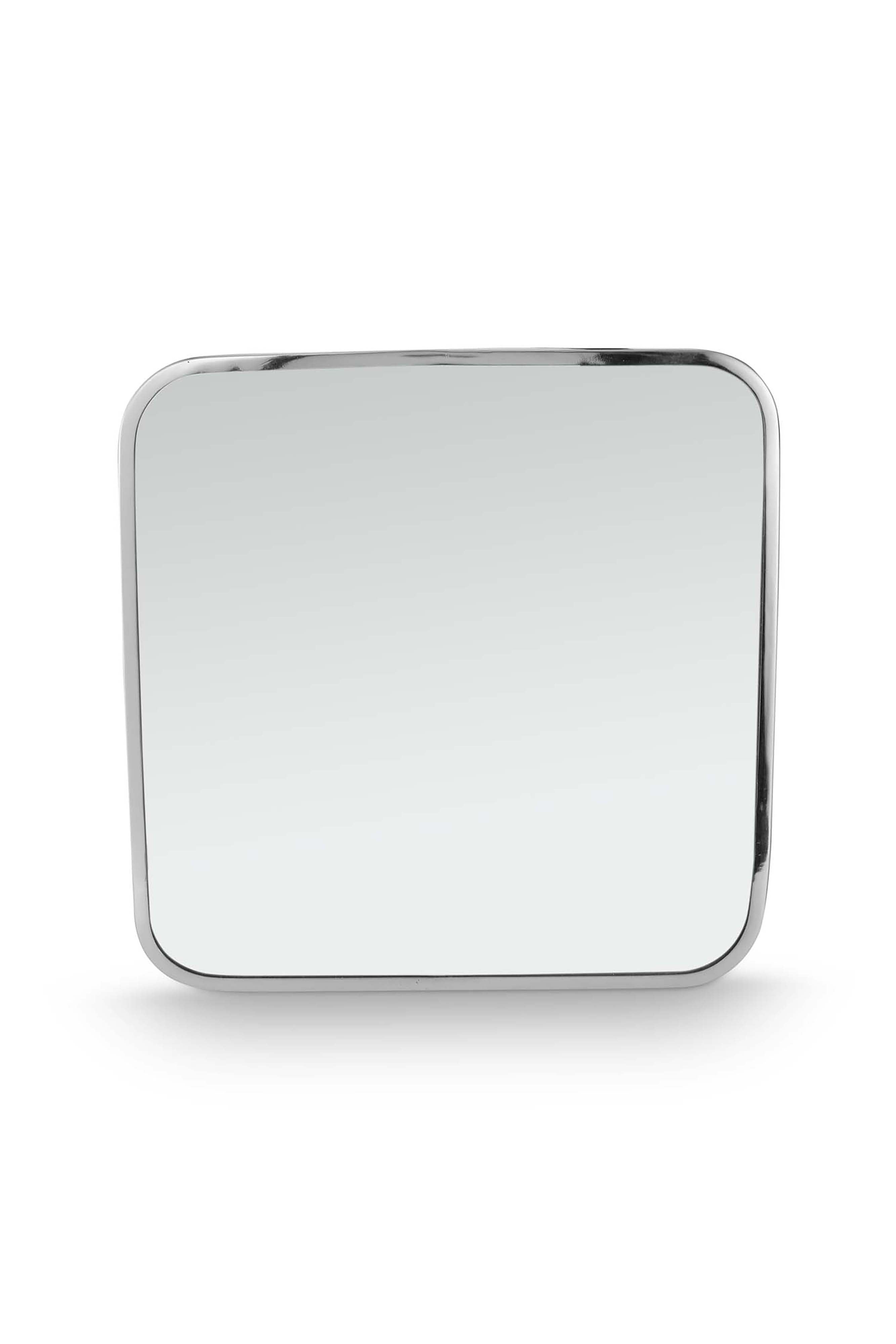 vtwonen Wandspiegel - Vierkant - Zilver - 45x45cm