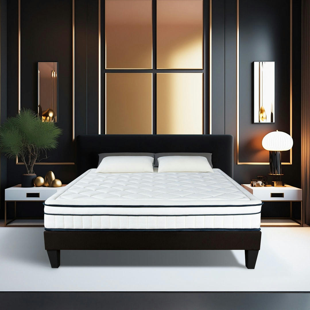 BARTOLDI - Matelas  160x200  Ressorts & Mémoire de forme