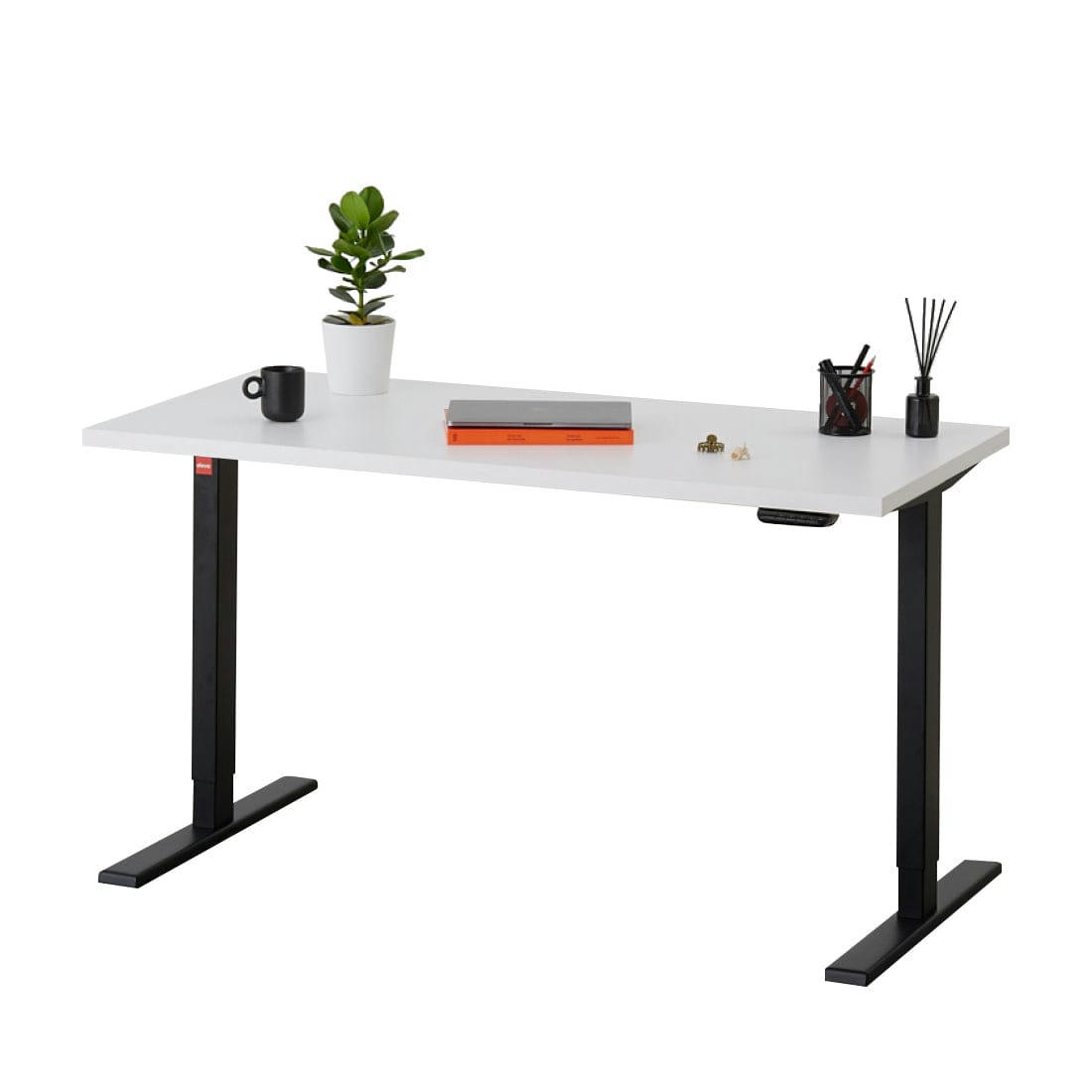 ELEVA ONE - Bureau assis-debout électrique blanc 120x70x3cm
