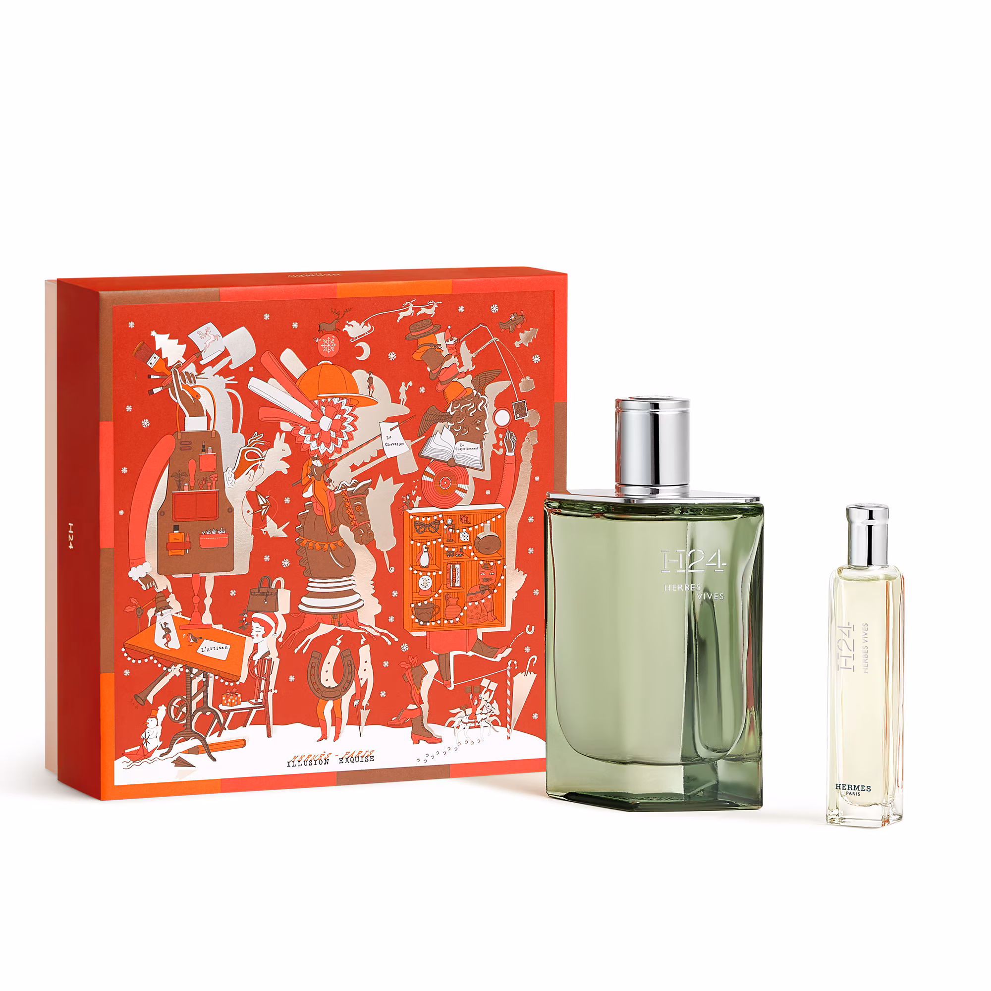 H24 HERBES VIVESCoffret - eau de parfum + format voyage
