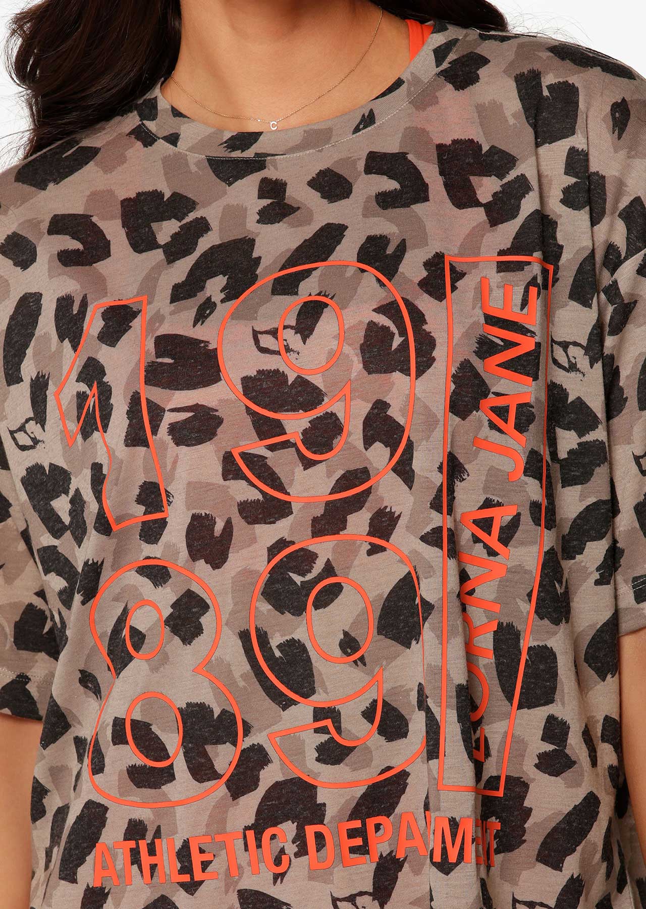 Abstract Animal Boyfriend Tee