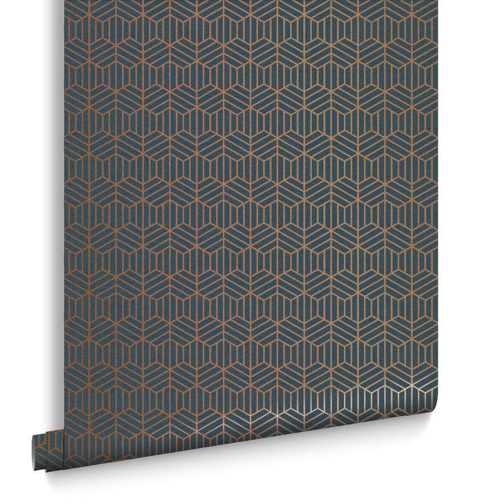 Graham & Brown Vliesbehang - Echo Cobalt - 10mx52cm