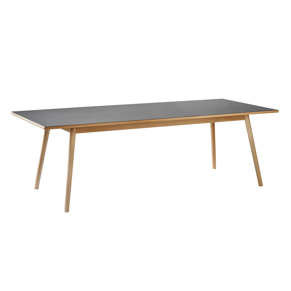 FDB Møbler - C35C Esstisch, 95 x 220 cm, Eiche matt lackiert