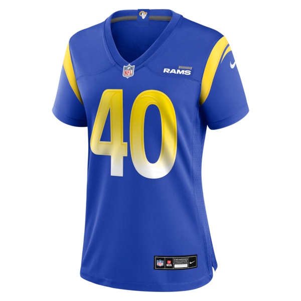 Jesse Luketa Los Angeles Rams Nike Women's Team Game Jersey -  Royal