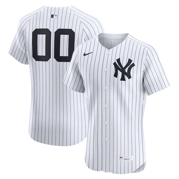 New York Yankees Nike  Home Elite Pick-A-Player Retired Roster Jersey - White