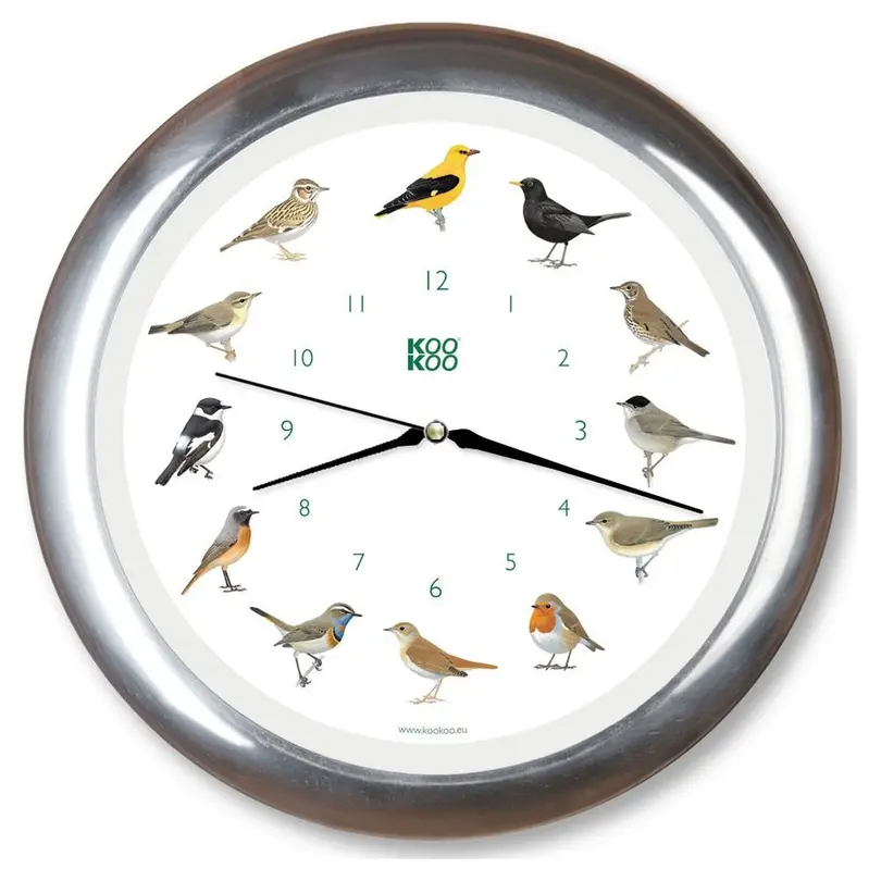 Wanduhr KooKoo Singvögel