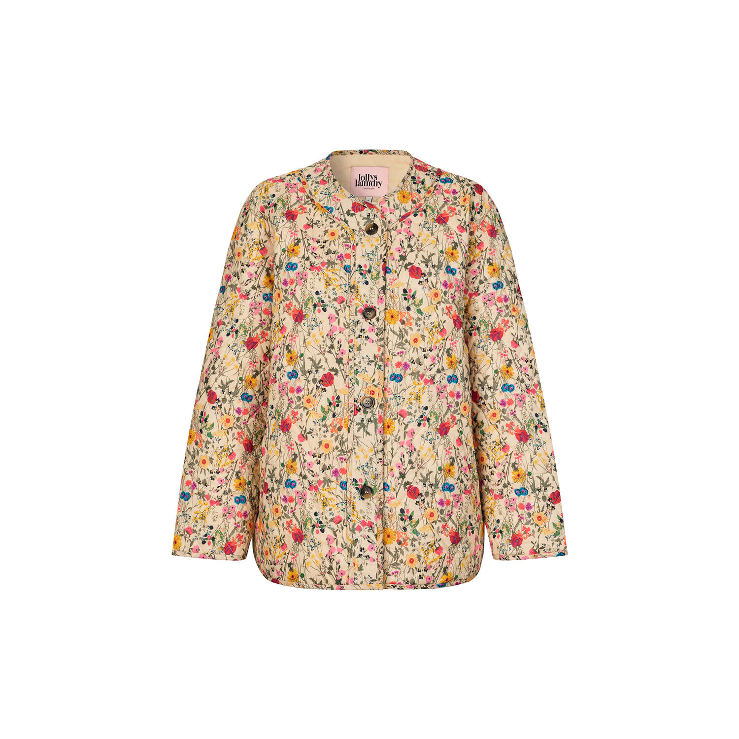 LilyLL Quilted Jacket LS, flower print