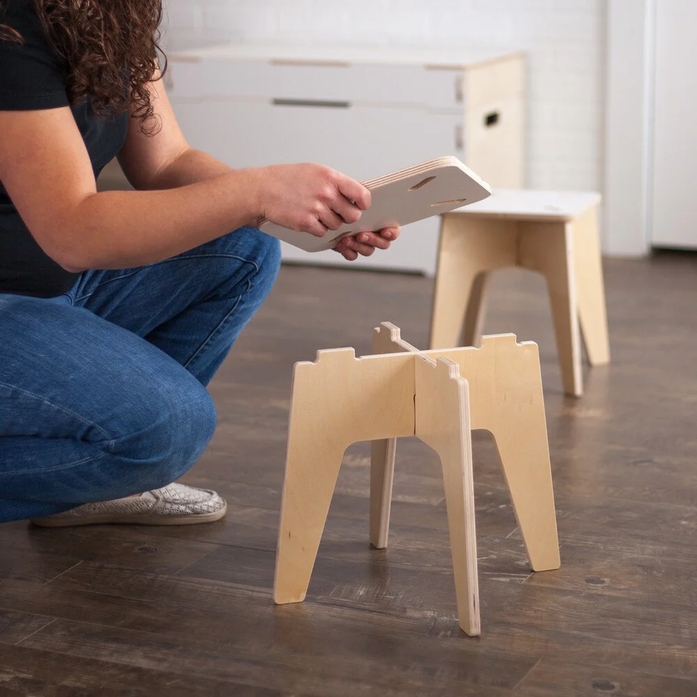 Wooden Kids Stools