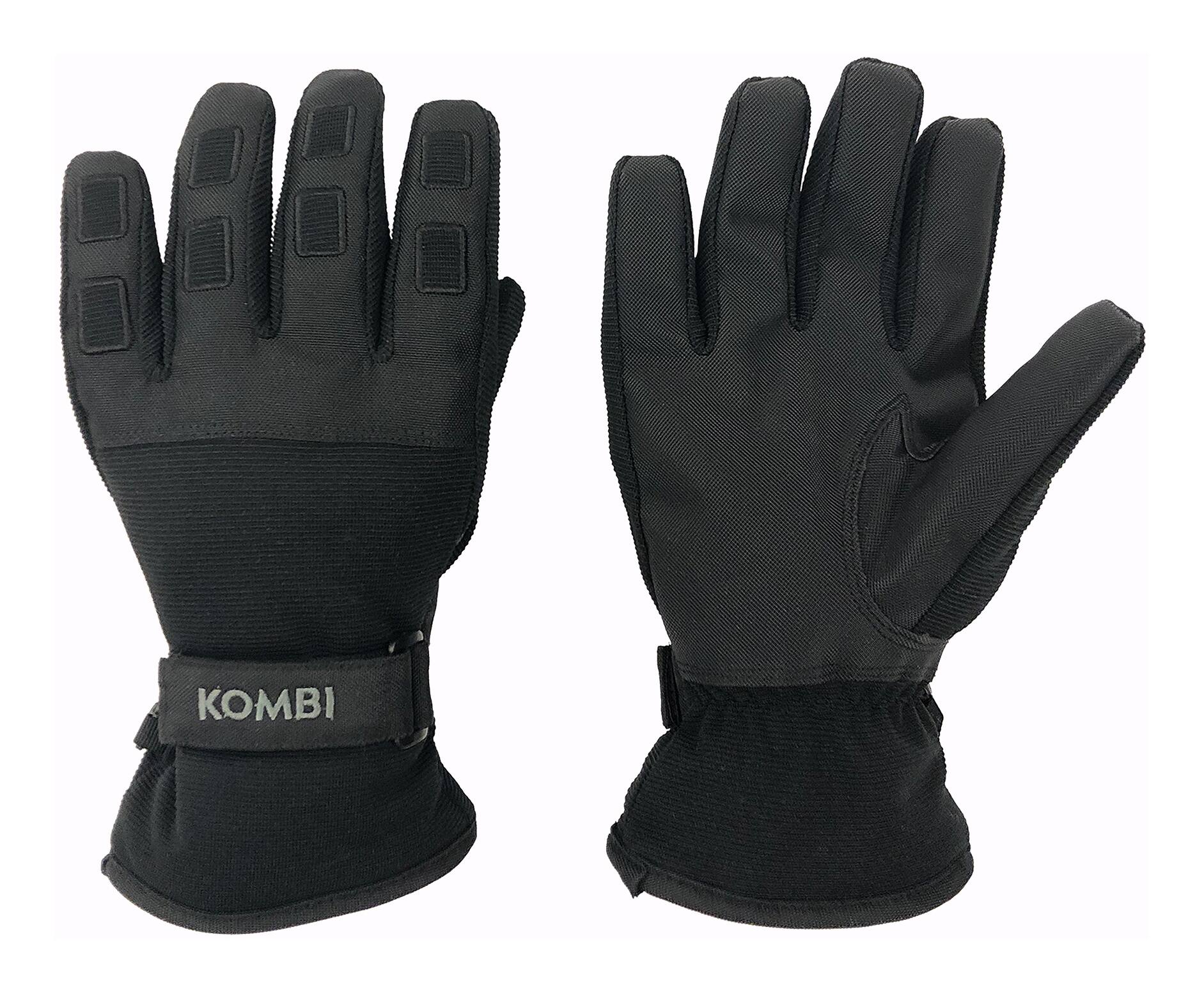 Kombi Men's Fleece Lined Stretch Winter Running Cycling Sport Gloves Warm Anti-Slip Palms