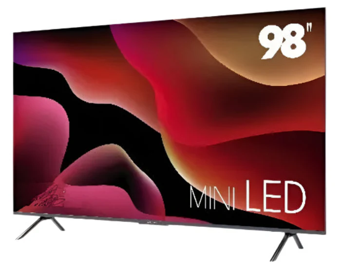 G-Guard Mini LED 98Inch, Smart Google Licensed TV, Mini QLED, 120Hz, 3HDMI & 2USB