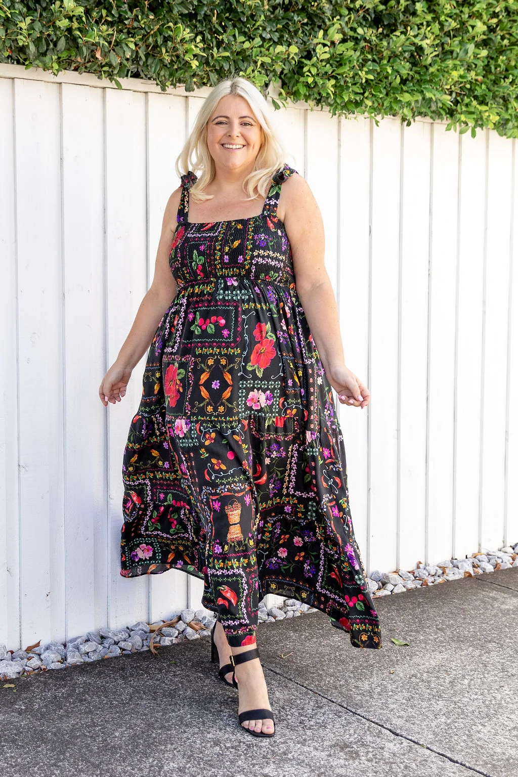 Allegra Maxi Dress in Sweet Bee