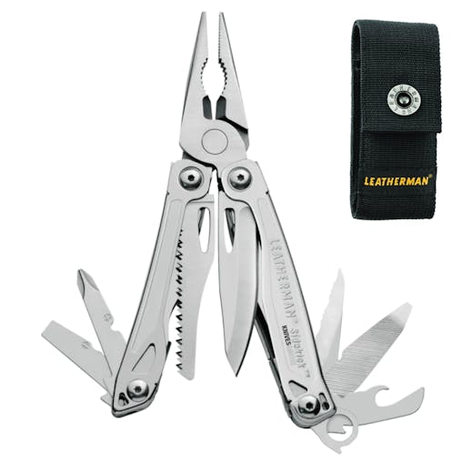 Leatherman Sidekick Stainless Multi-Tool & Nylon Sheath & Carabiner