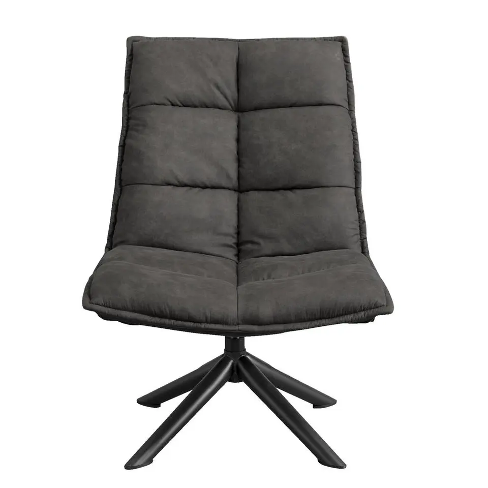 Draaifauteuil Clayton - antraciet