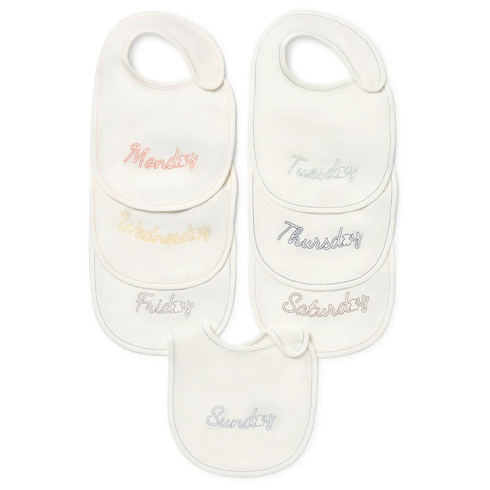 Tous Embroidery bib