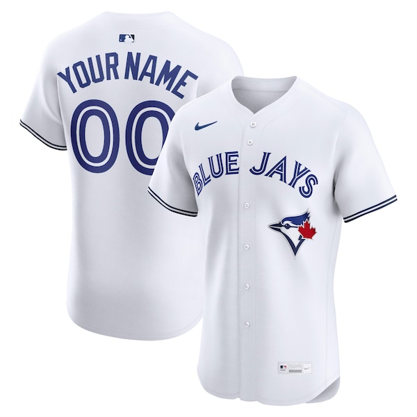 Toronto Blue Jays Nike Home Elite Custom Jersey - White