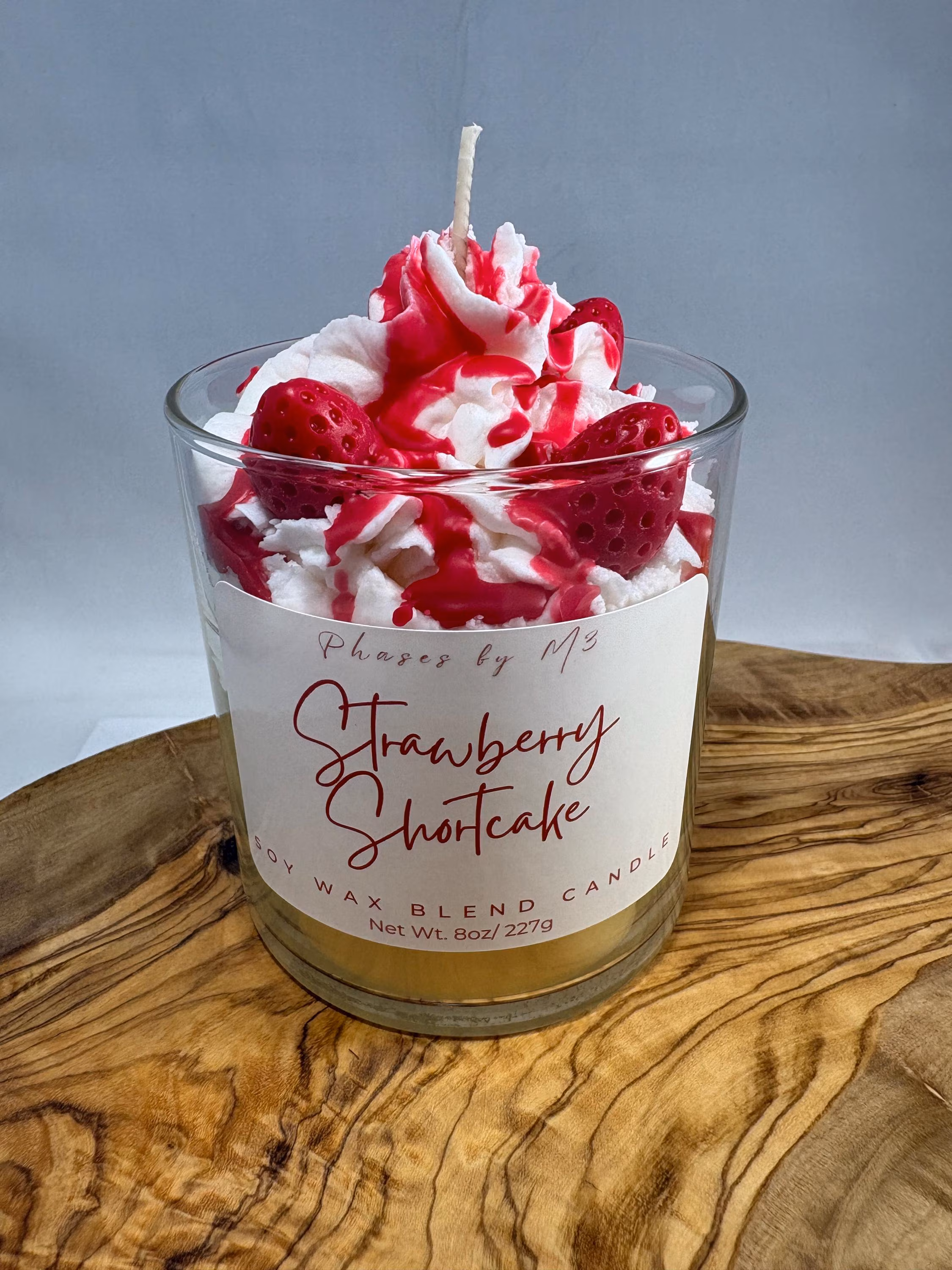 Dessert Candle Collection - Salted Caramel Pretzel/Hot Fudge Brownie/Vanilla Waffle Cone/ Strawberry Shortcake and more!