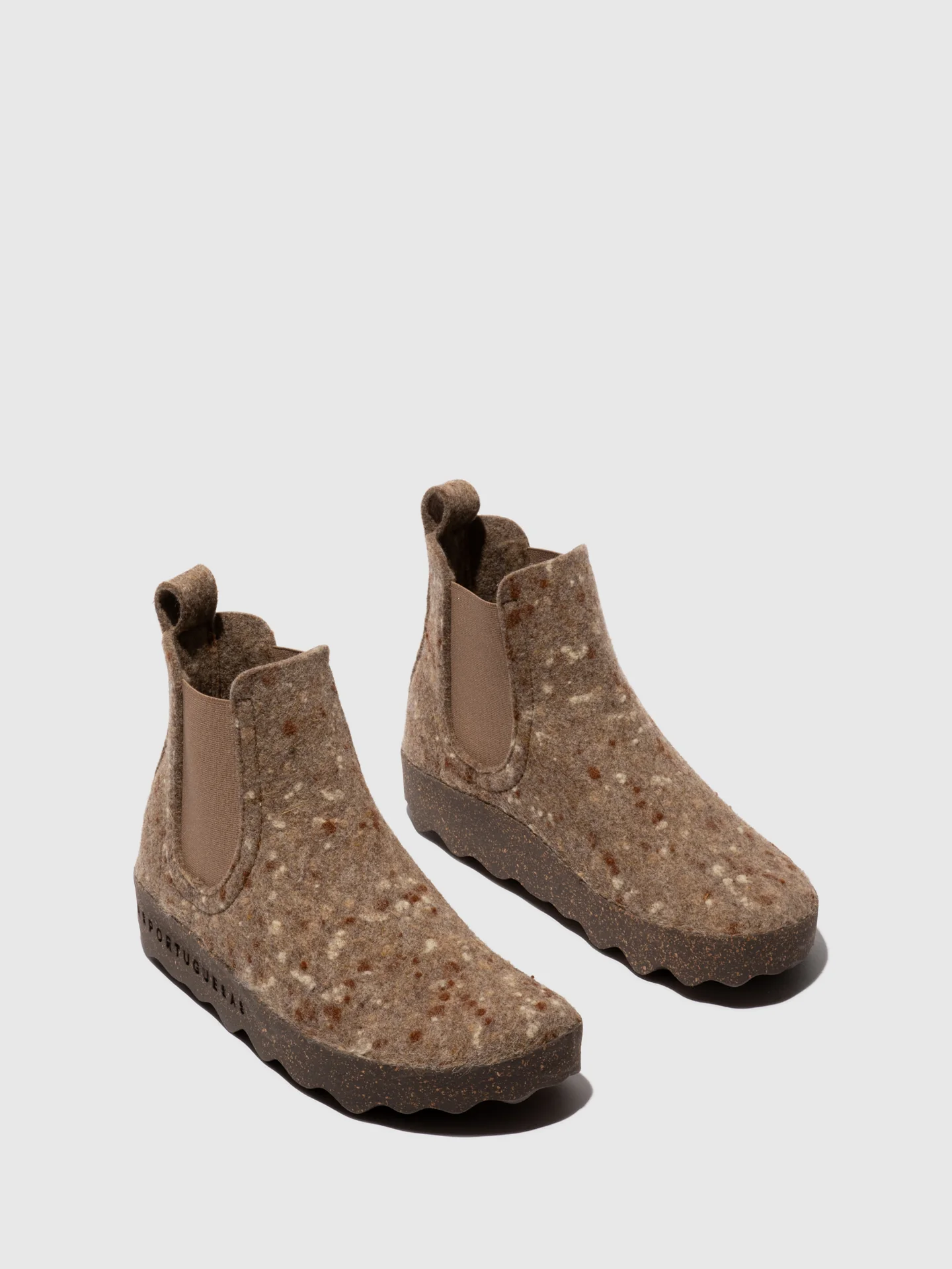 Botins Chelsea em Taupe