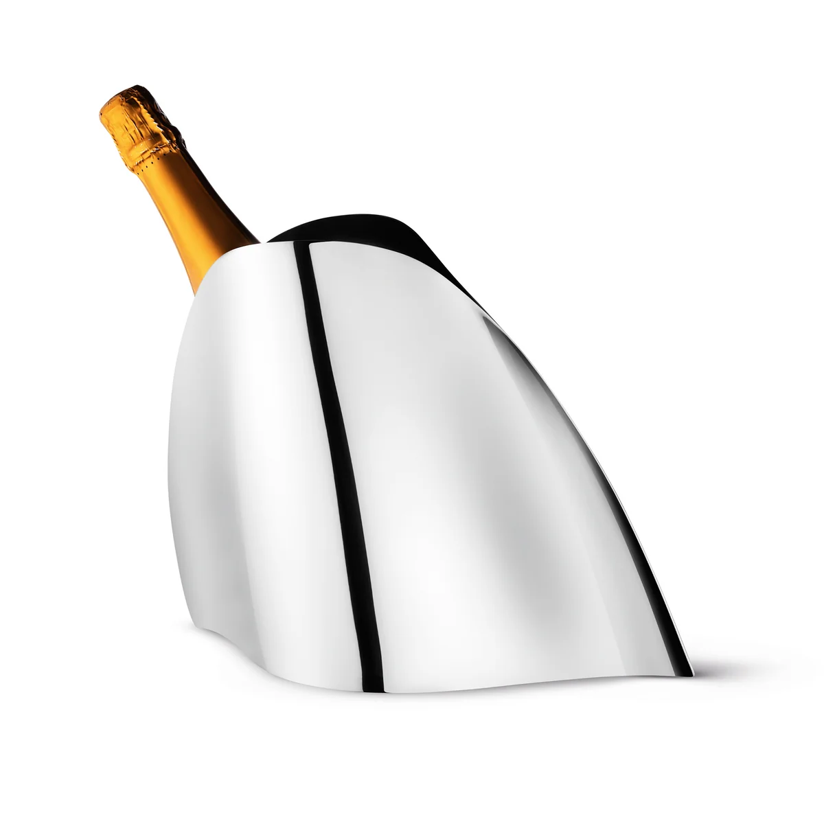 Georg Jensen - Indulgence Flaschenkühler high, Edelstahl
