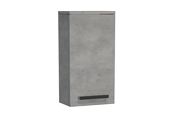 Naturel Meuble de salle de bain bas Naturel Cube Way 32,5x63x20 cm béton (CUBE2H32BE)