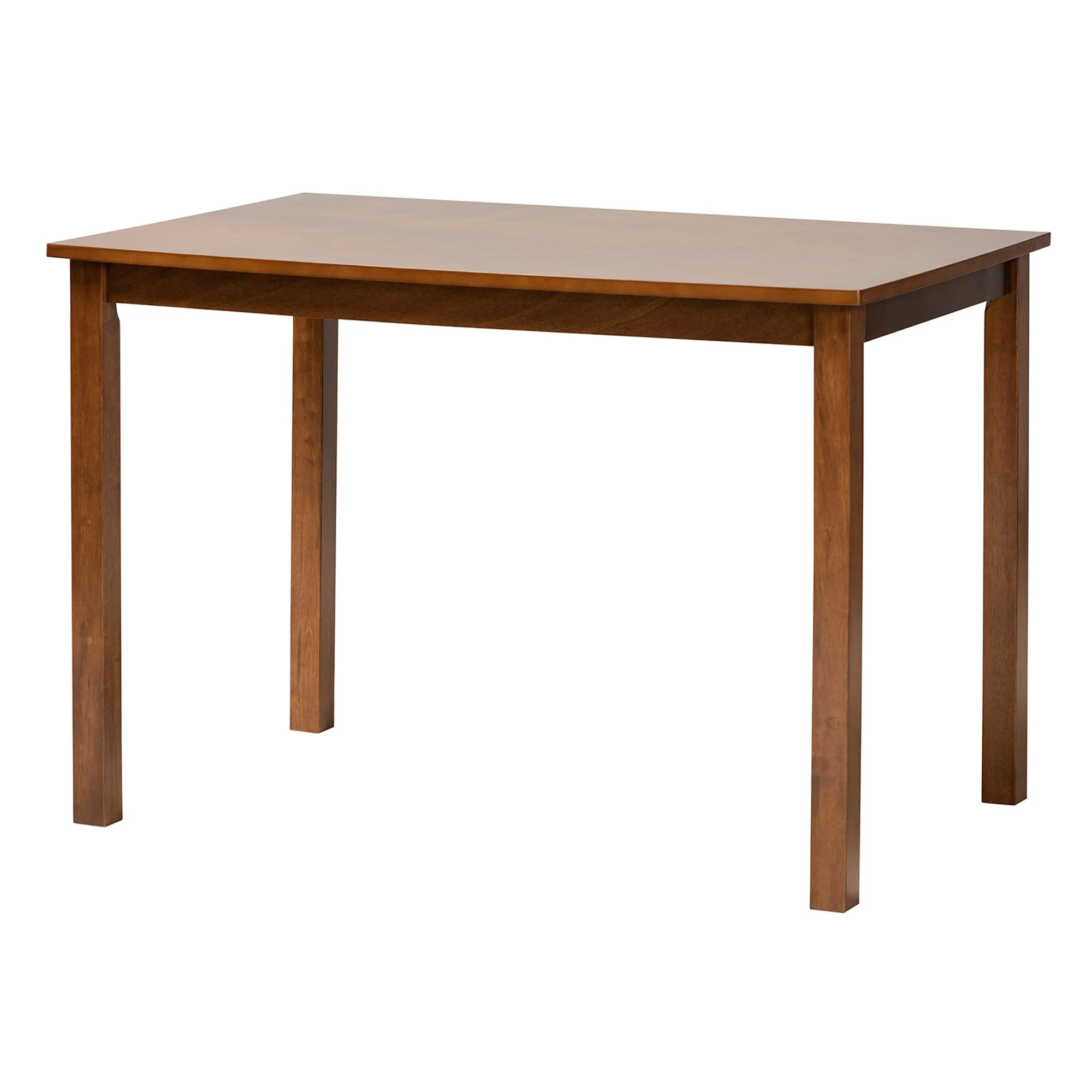 Eveline Modern Brown Finished Wood 43-Inch Dining Table