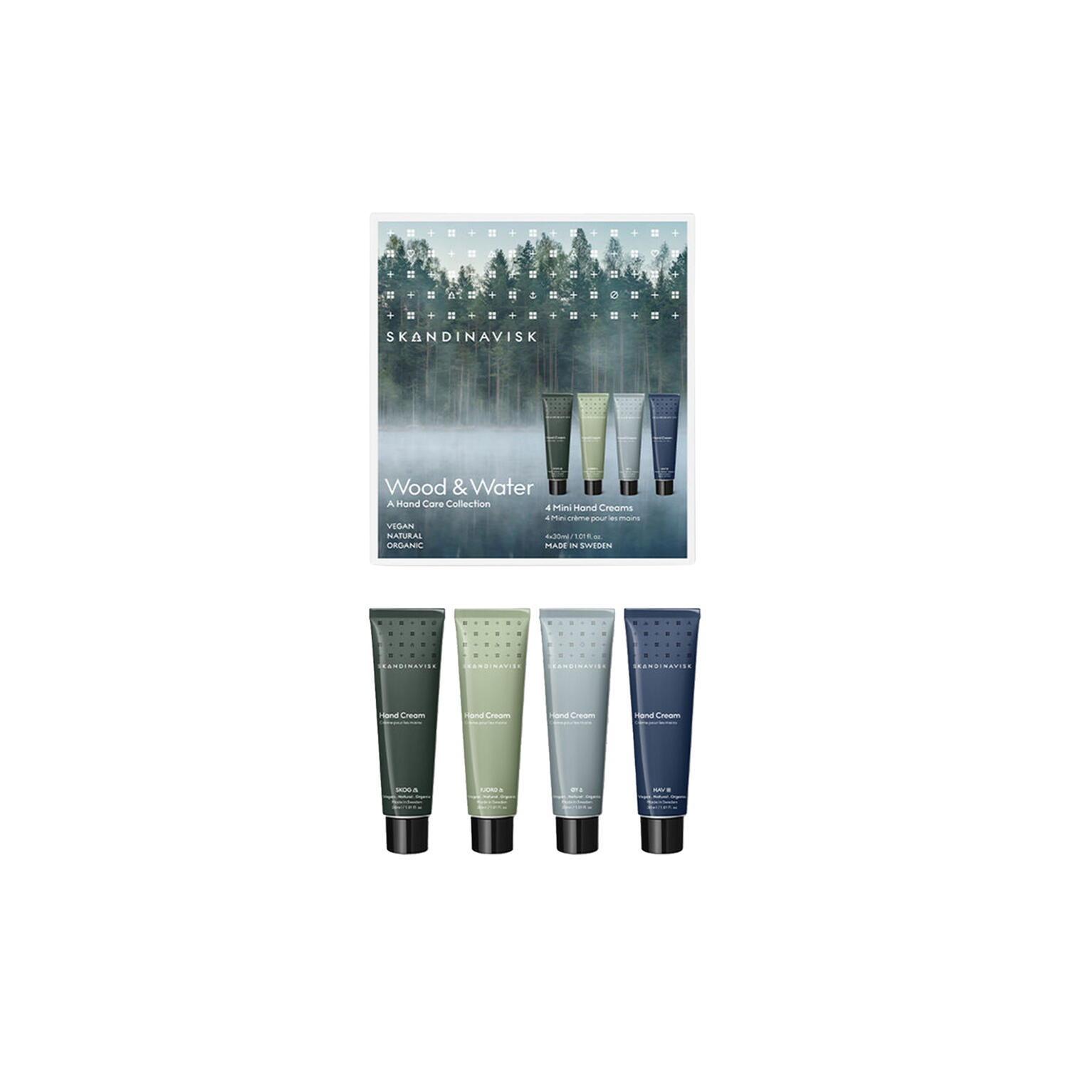 WOOD & WATER Mini Handcream Giftset