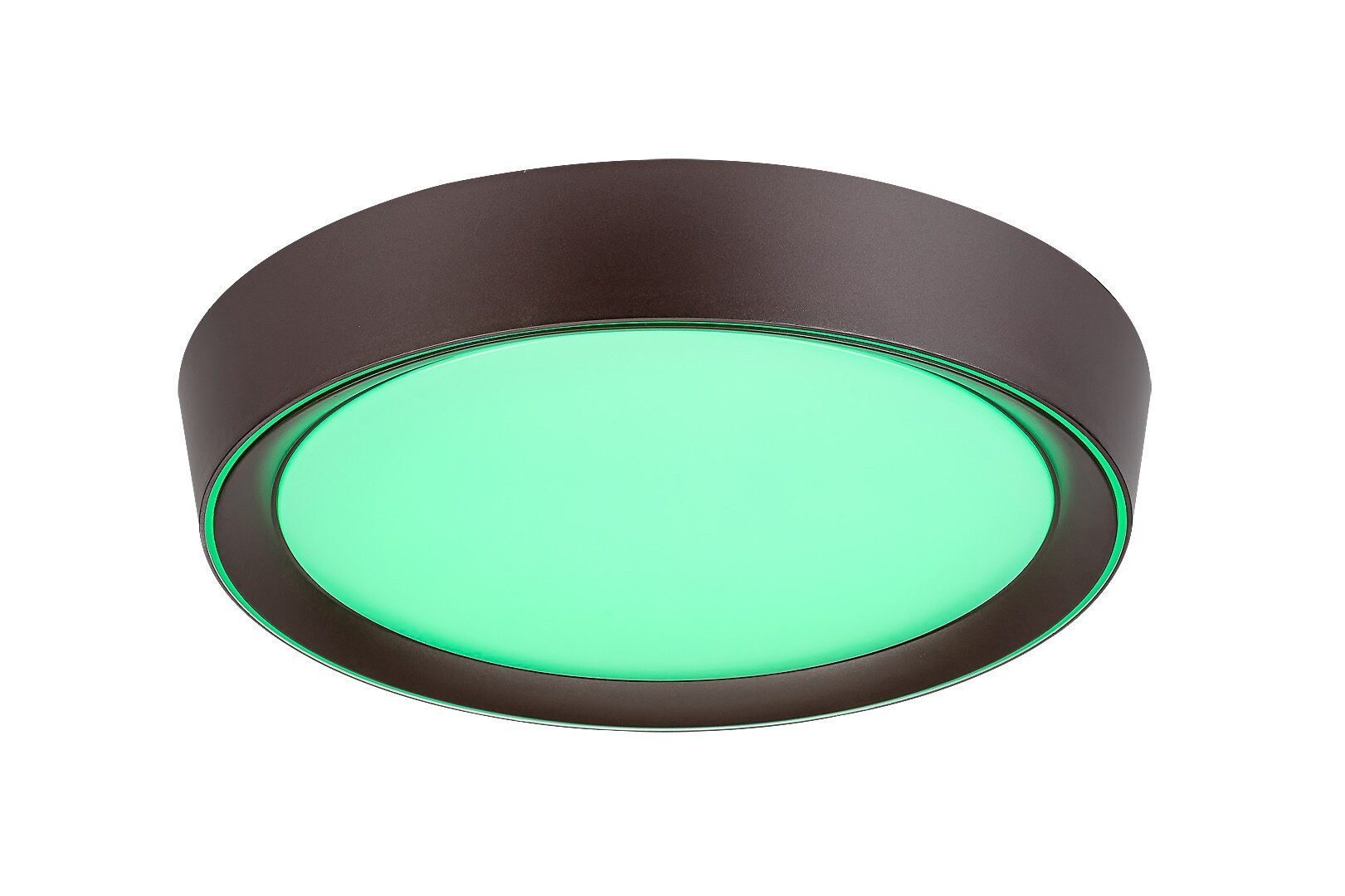 Plafon Mokka z pilotem okrągły brązowy LED 1x24W 41cm 2000lm IP20 Rabalux