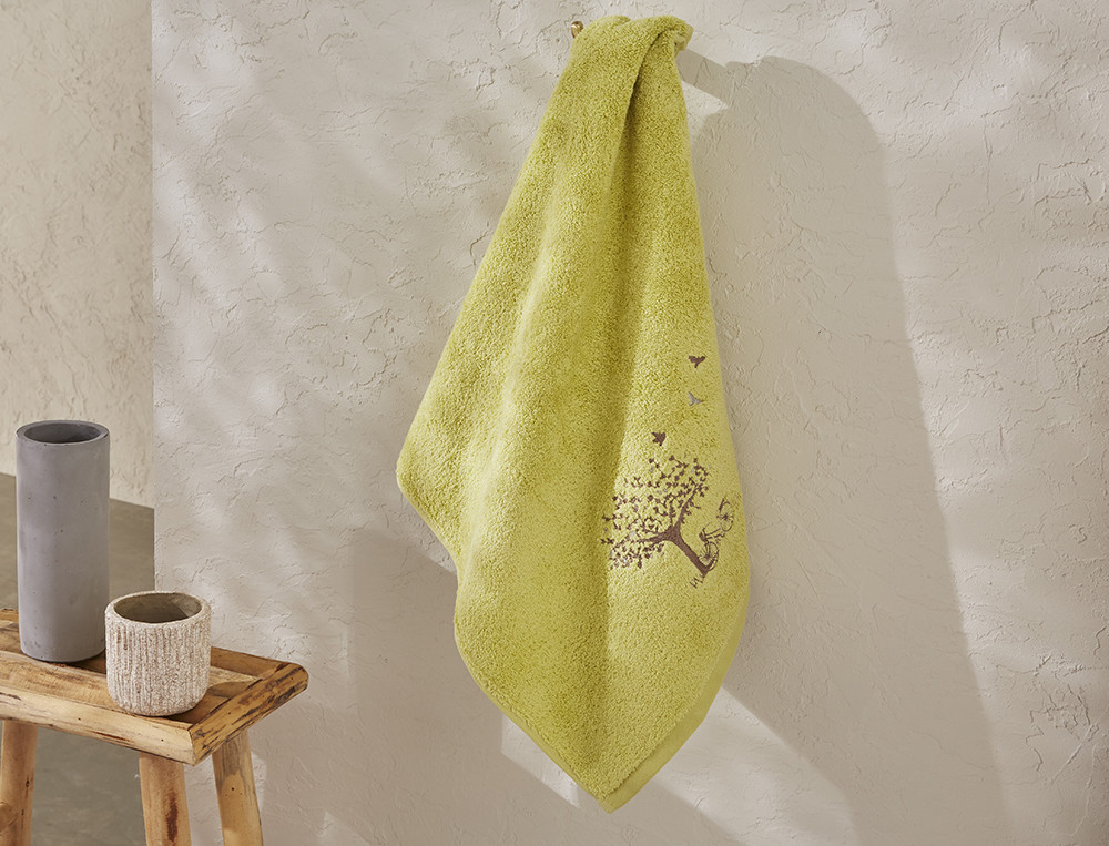 Serviette de bainDimanche à la campagne