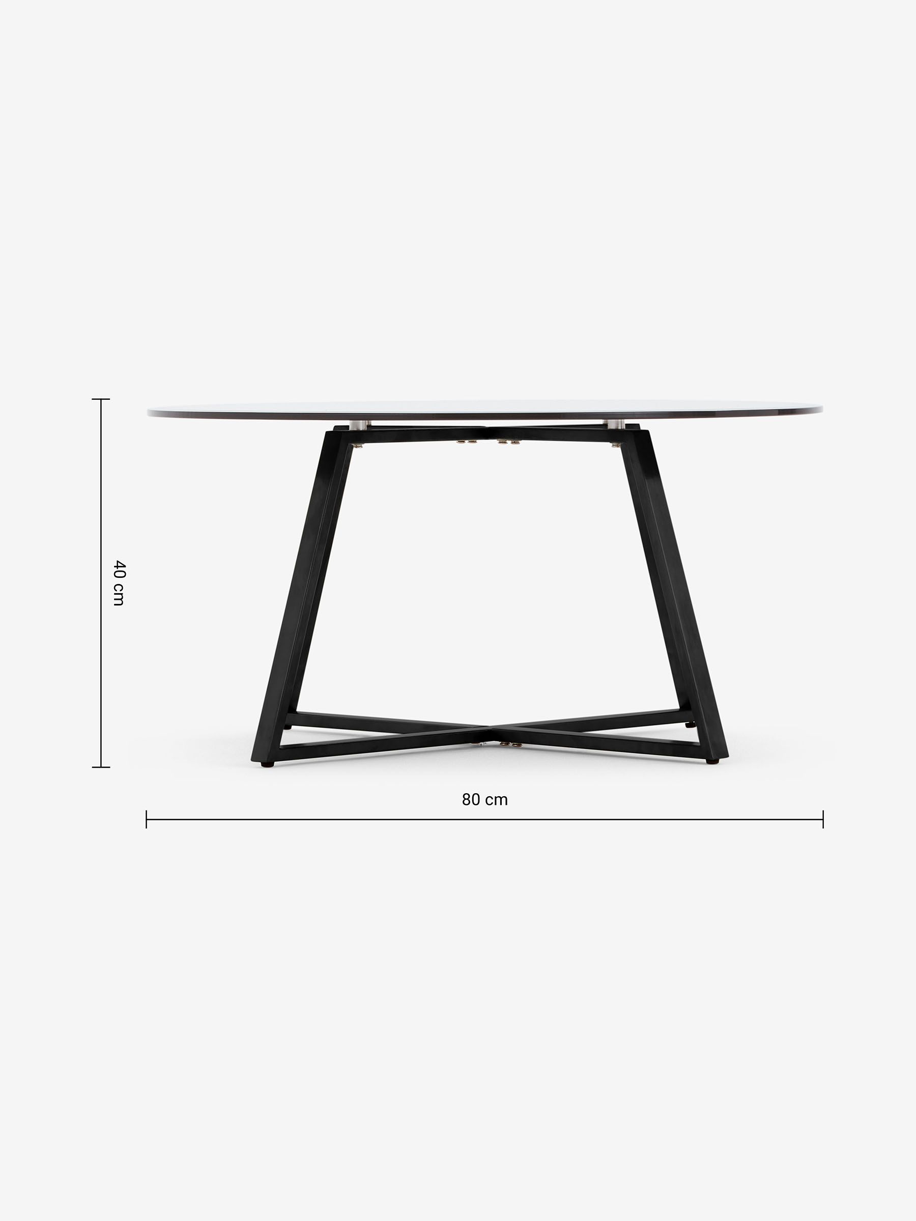 Haku Coffee Table in Black