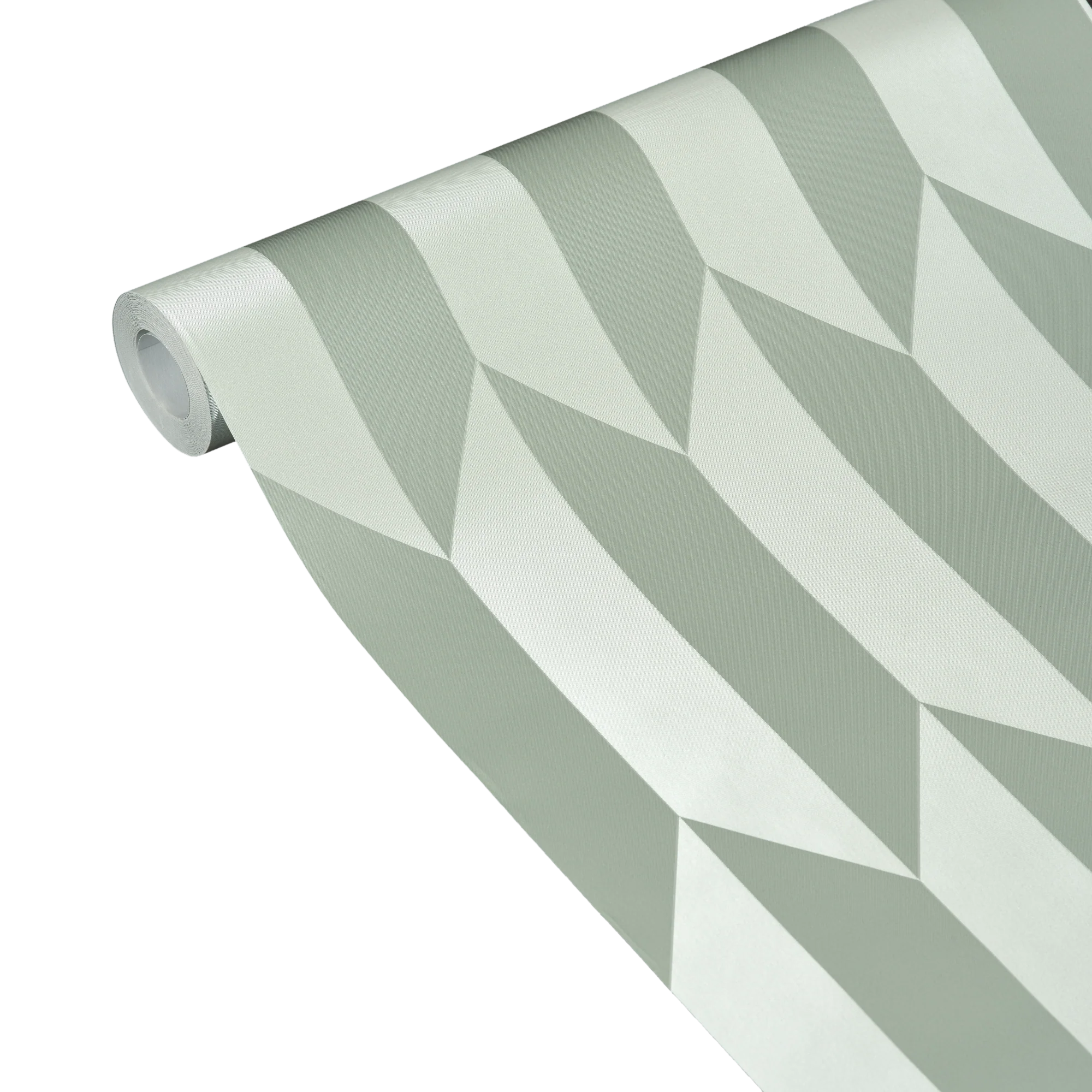 CosmoLiving Papier peint intissé GRAPHIC GROOVE vert d'eau