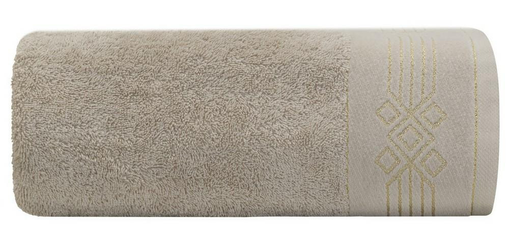 Ręcznik Kamela 70x140 beżowy frotte 520g/m2