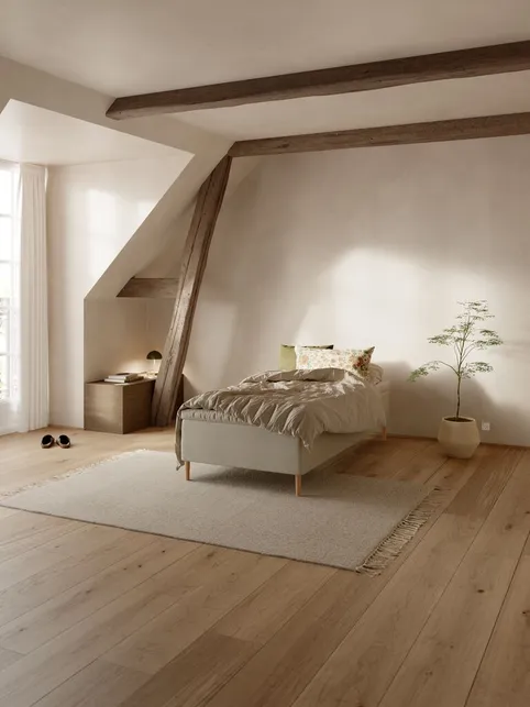 Boxmadras 90x200cm KVENNA + VOLA sand-91 Medium