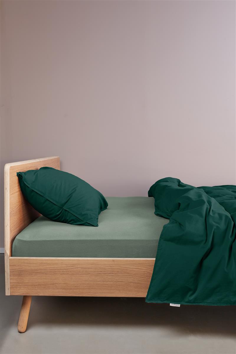 Beddinghouse Jersey - Topper Hoeslaken - 90x200/220 - Groen