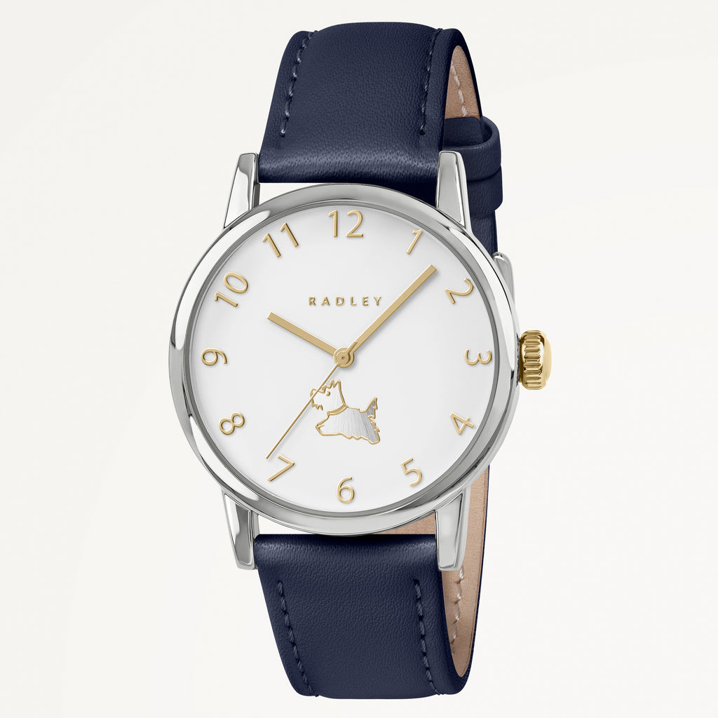 Noble Alley - 34MM Leather Strap Watch